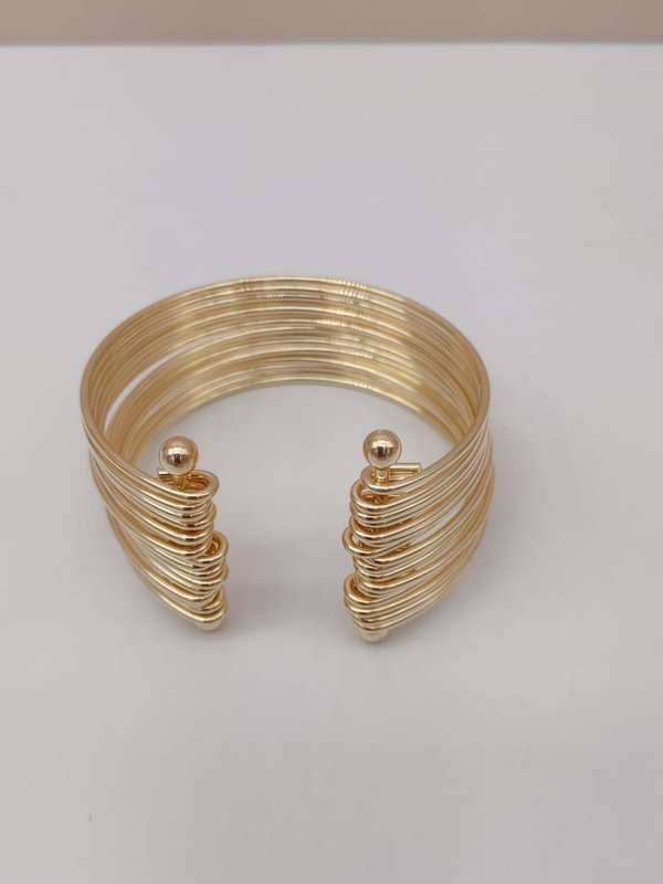 Brazalete Dorado Ajustable