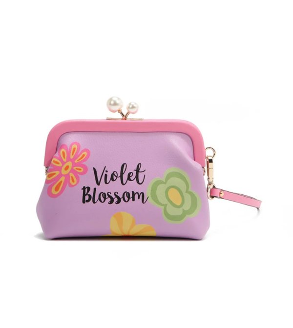 Monedero Chelsea Pearl (Violet Blossom) Nicole Lee