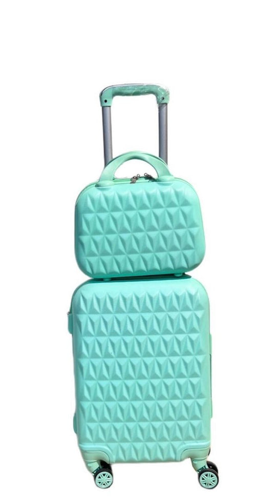 Pack Maleta Más Maletin Aguamarina
