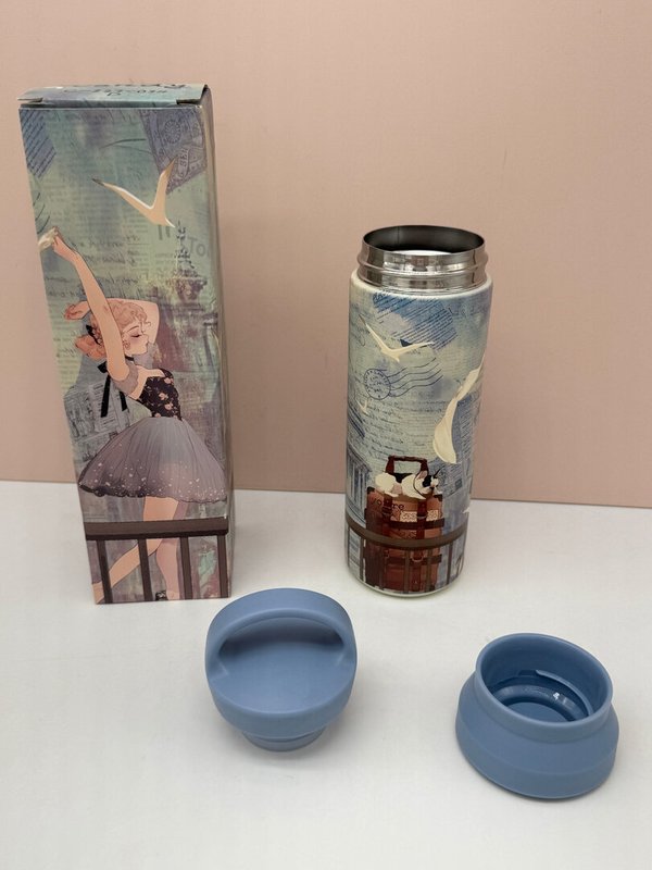 Botella Térmica Sweet Candy Celeste 750 Ml