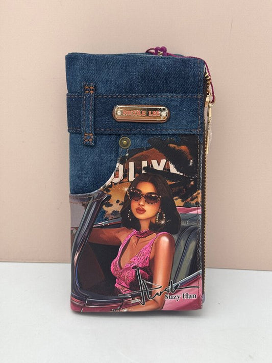 Cartera Plegable Denin (Bloqueo RFID) Nicole Lee