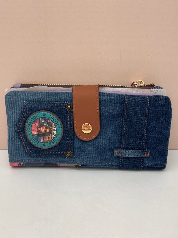 Cartera Plegable Denin (Bloqueo RFID) Nicole Lee