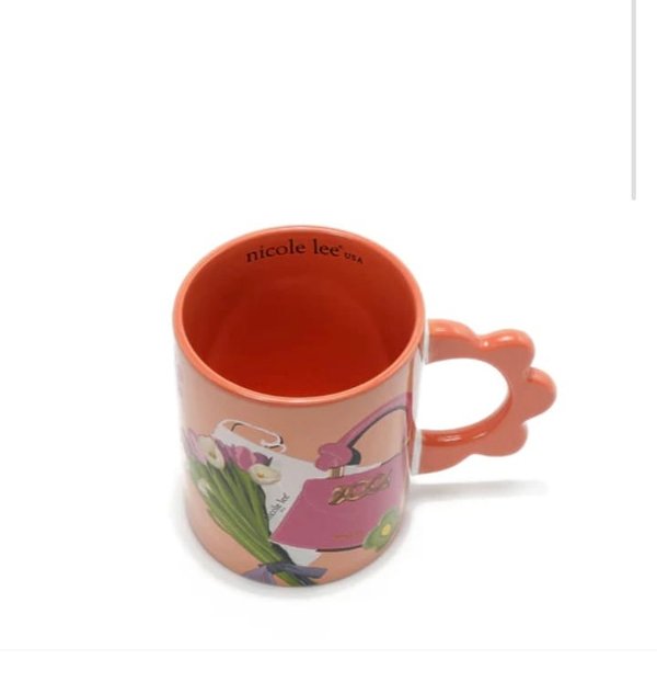 Taza de Cerámica Petal (Violet Blossom) Nicole Lee