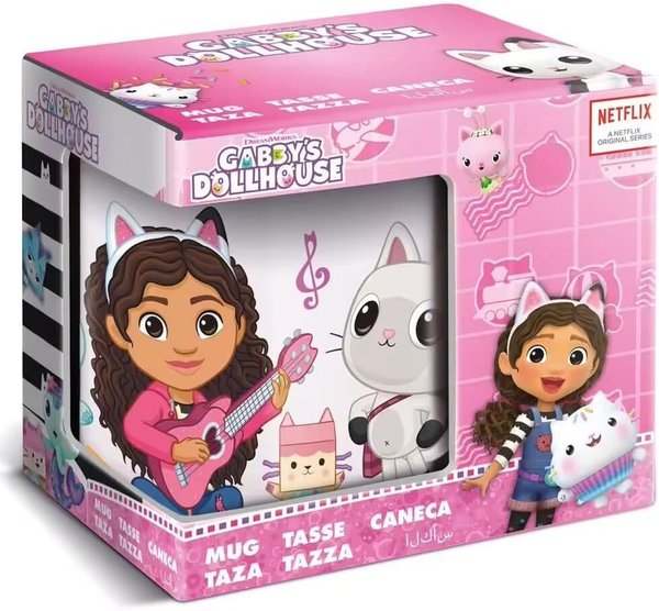 Taza de Cerámica de 325 Ml en Caja de Regalo de Gabby's Dollhouse