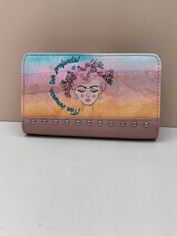 Cartera Billetera Piel Frida