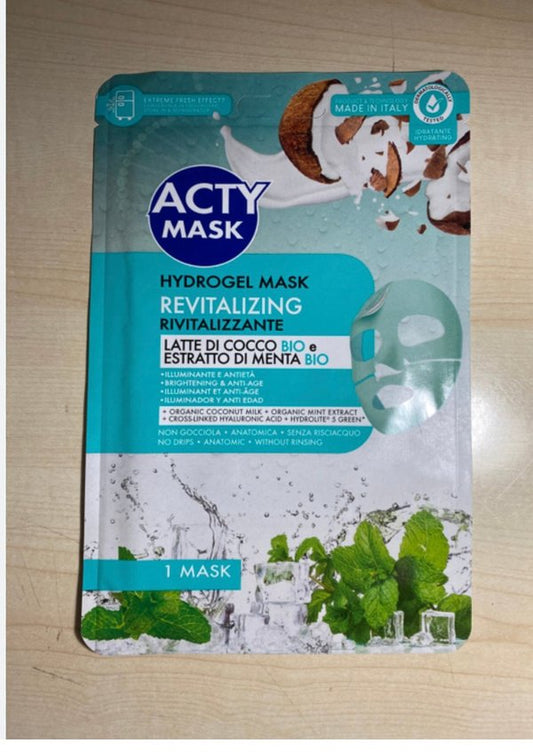 Mascarilla Revitalizante de Leche de Coco y Extracto de Menta (Vegana)