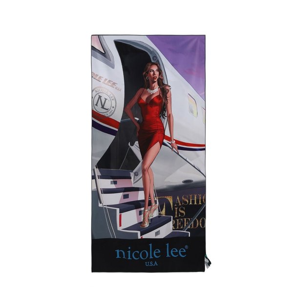 Toalla Nicole Lee con Funda Enrollable para Hombro