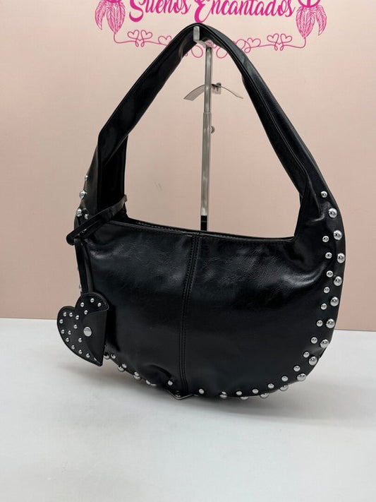 Bolso Corazón Tachuelas