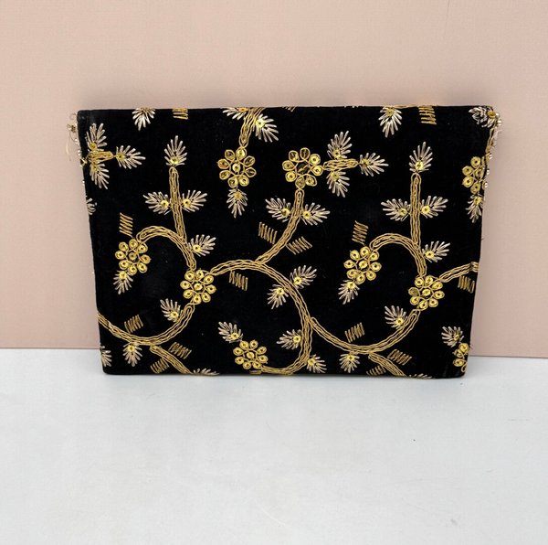 Bolso Negro con Lentejuelas Negro