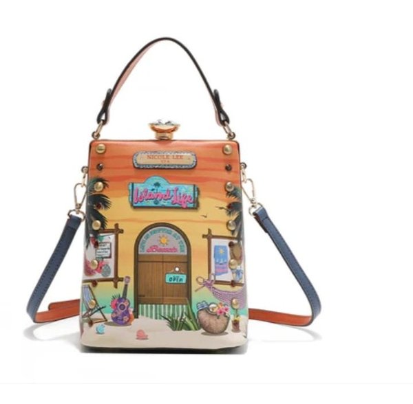 Bolso Bandolera Joya Sol y Arena By Nicole Lee