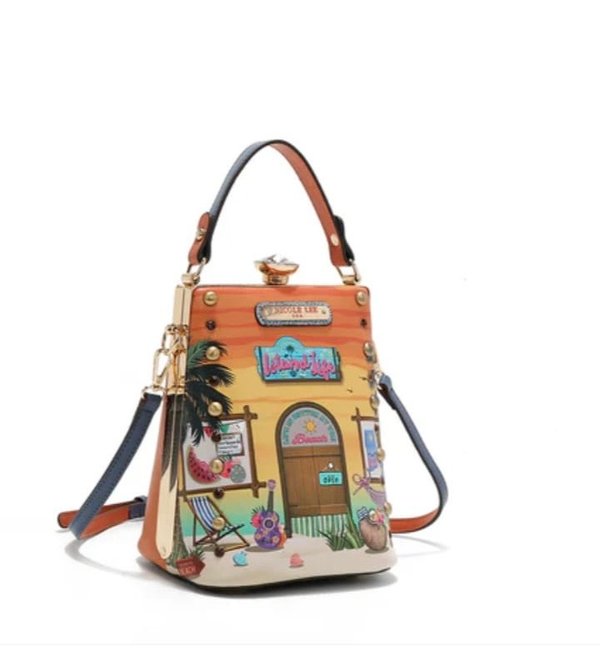 Bolso Bandolera Joya Sol y Arena By Nicole Lee