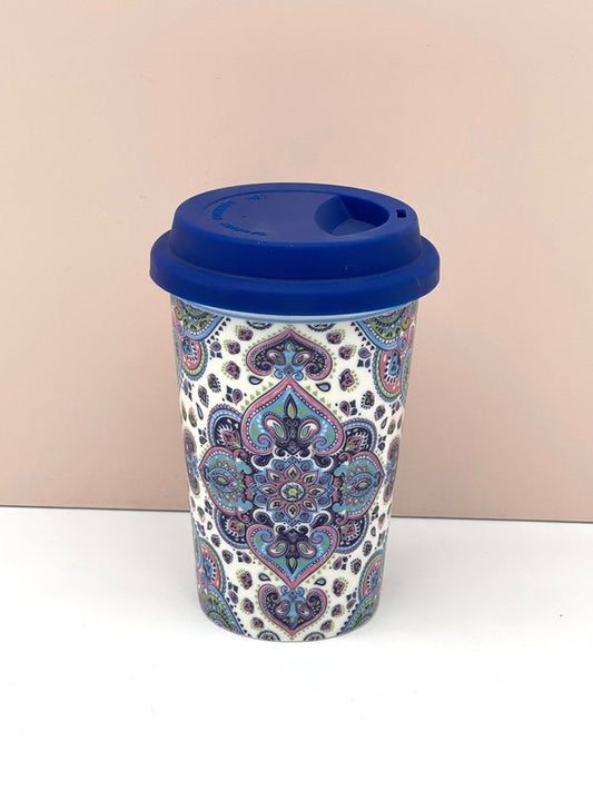 Vaso de Cerámica con Tapa