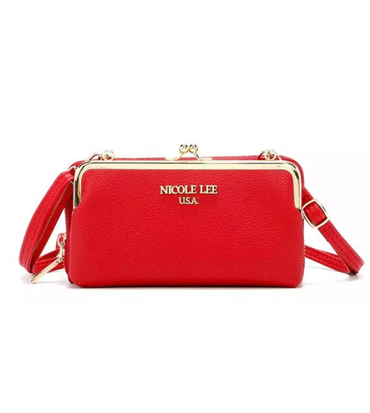 Bolso Bandolera Nicole Lee Rojo