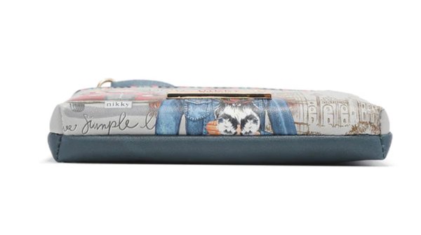 Monedero Dos Cremalleras Nikky "Good Time Happy Time"