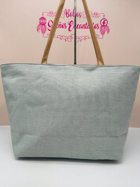 Bolsa de Playa Brillos Azul