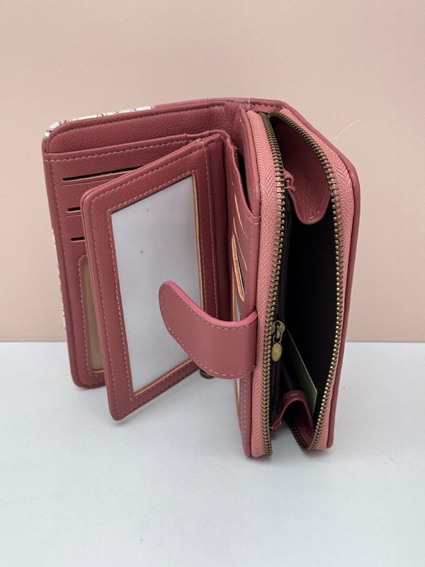 Combo Cartera y Monedero Muñecas Beige