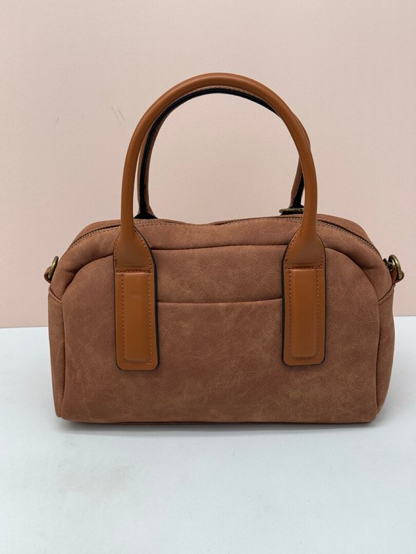 Bolso Piel Ante con Llavero