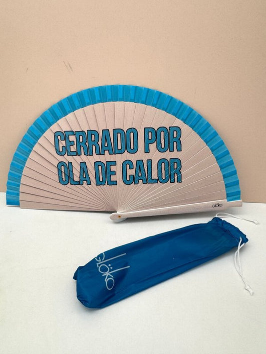 Abanico Gokko Cerrado por Ola de Calos