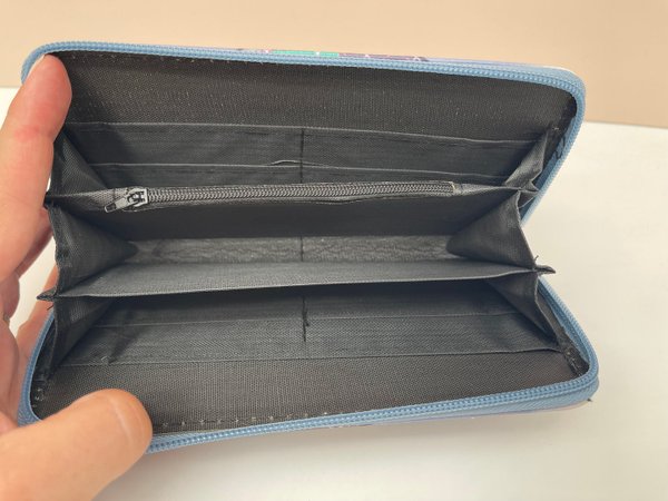 Cartera Muñecas Moto Azul