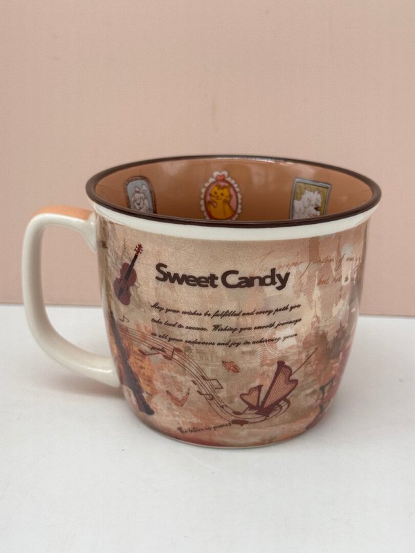 Taza de Cerámica Sweet Candy Marrón