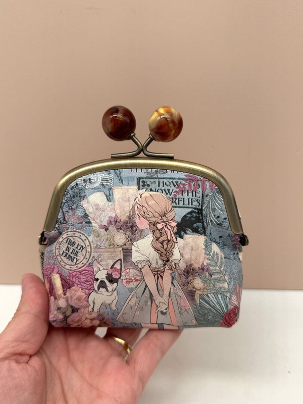 Monedero Sweet Candy Cierre Bolas de Nácar Alejandra