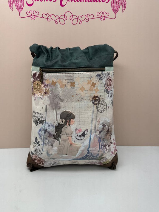 Mochila Saco de Cuerdas Sweet Candy Clohé