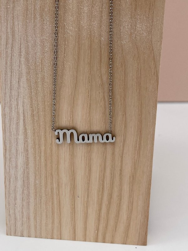 Cadenita Acero Mama