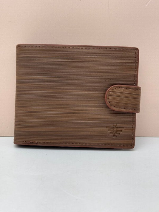 Cartera Hombre Marrón Jaspeado