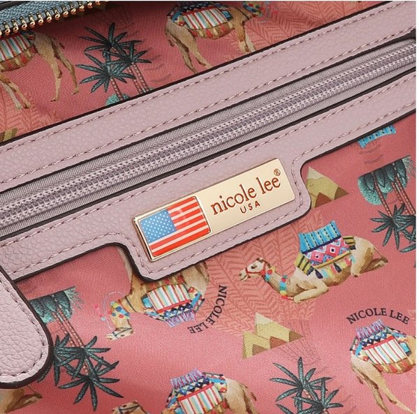 Bolso Satchel (Queen Cleopatra) Nicole Lee