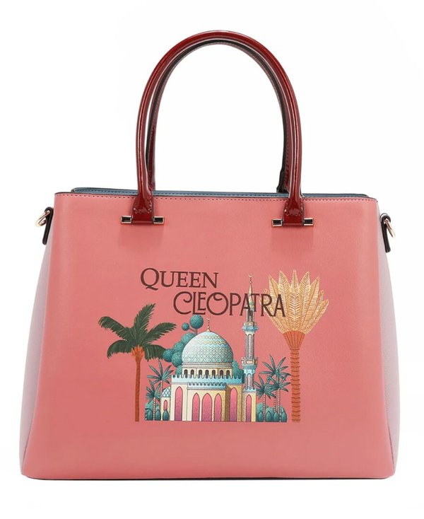 Bolso Satchel (Queen Cleopatra) Nicole Lee