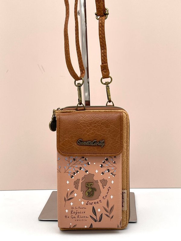 Bolsito para Móvil Solapa (Beig Oscuro)