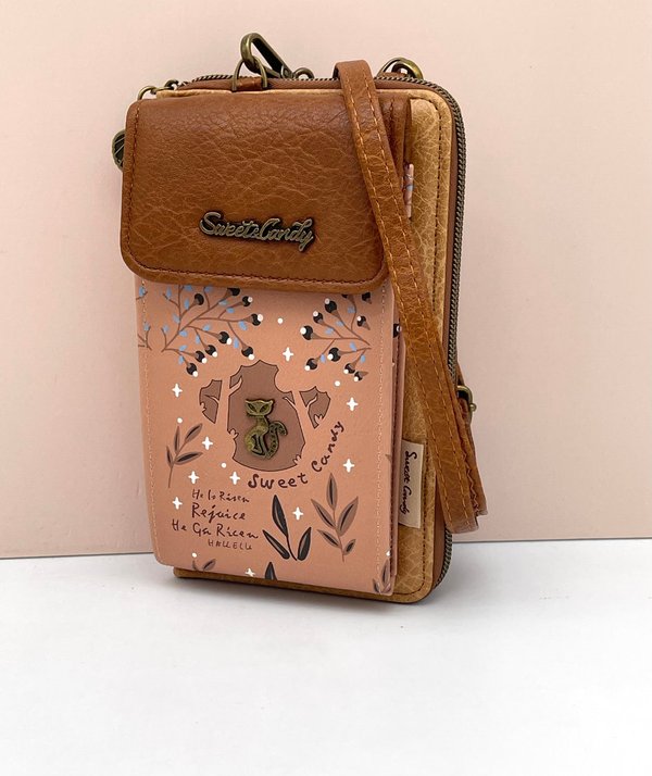 Bolsito para Móvil Solapa (Beig Oscuro)