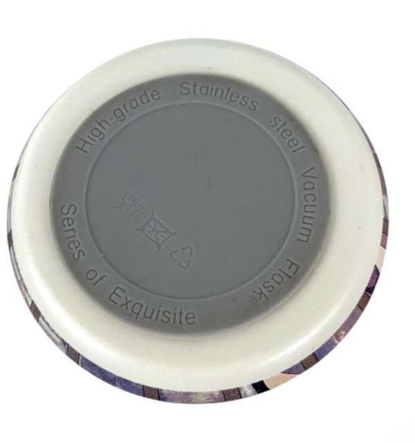 Termo Grande con Taza Sweet Candy Celeste