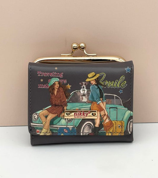 Cartera Desmontable en 2 Piezas Nikky