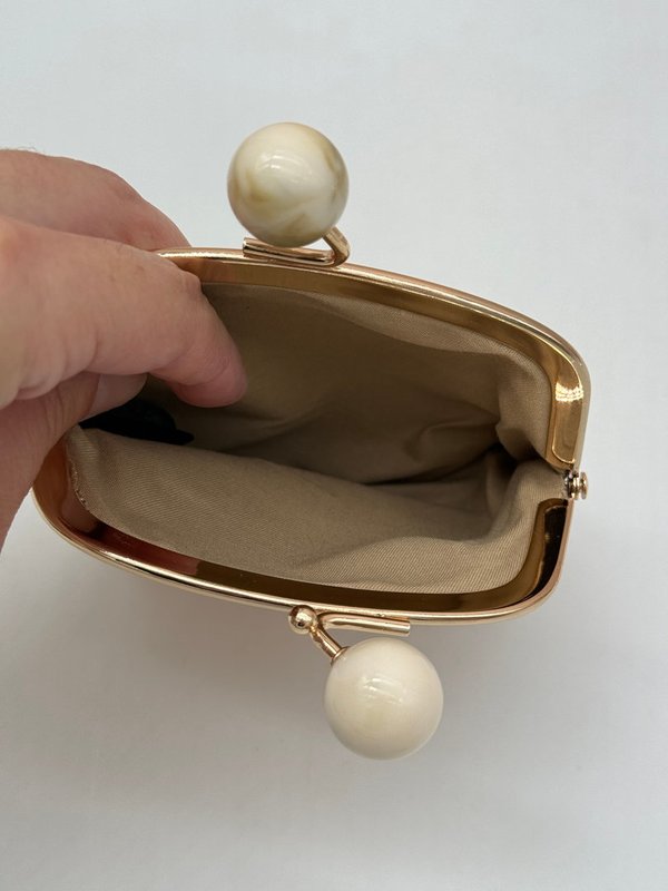 Monedero Bolas Dorado 1