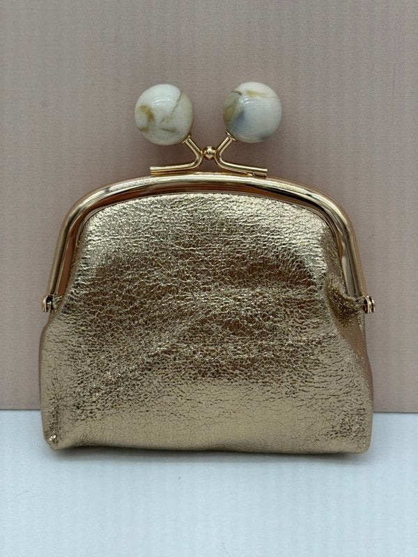 Monedero Bolas Dorado 1