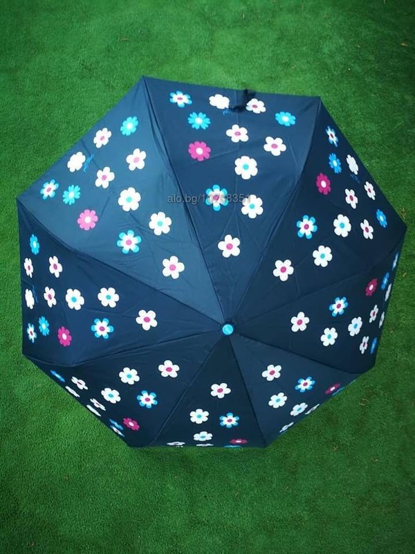 Paraguas Flores Que Cambian de Color