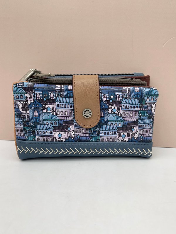 Cartera / Billetera Blandita Sweet Candy Colección Castillos (Blue)