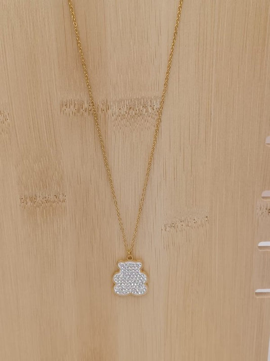 Colgante Osito Dorado