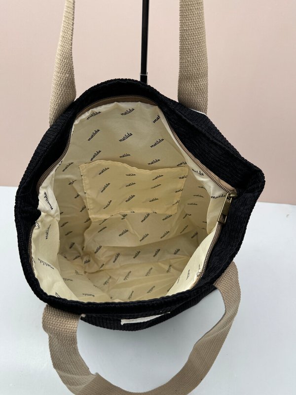 Bolso Tote Bag Negro la Matilda