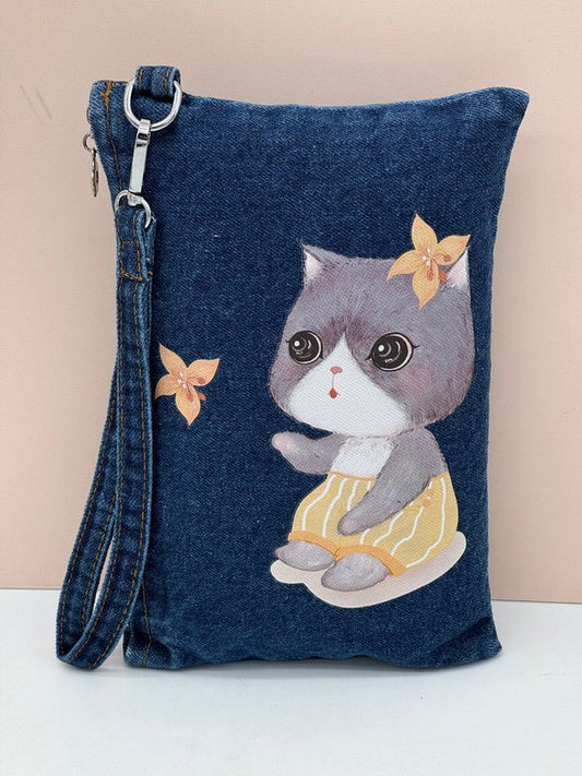 Bolsito de Mano Vaquero Gatito