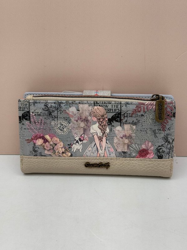 Cartera / Billetera con Tarjetero Extraíble Grande Alejandra