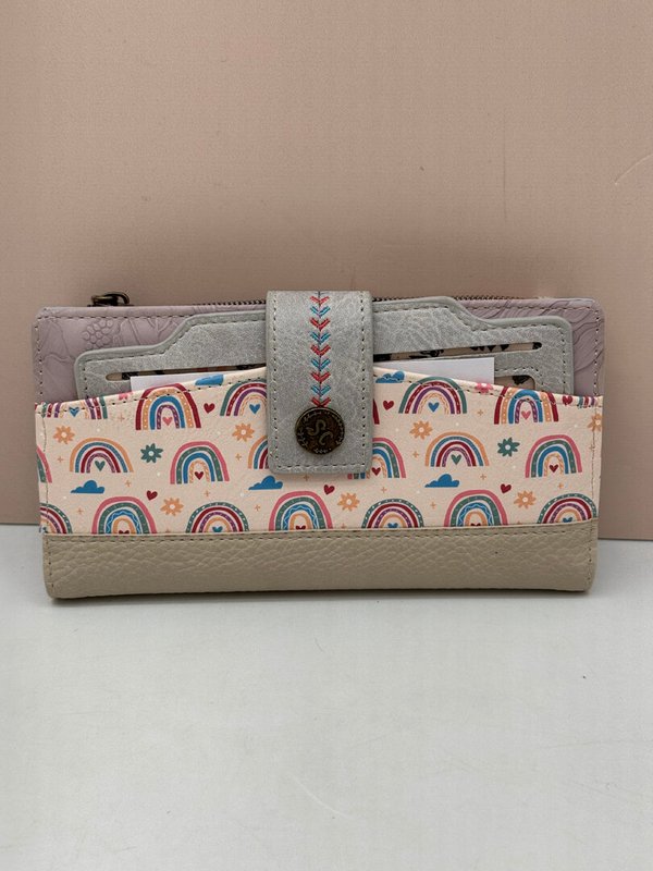 Cartera / Billetera con Tarjetero Extraíble Grande Alejandra