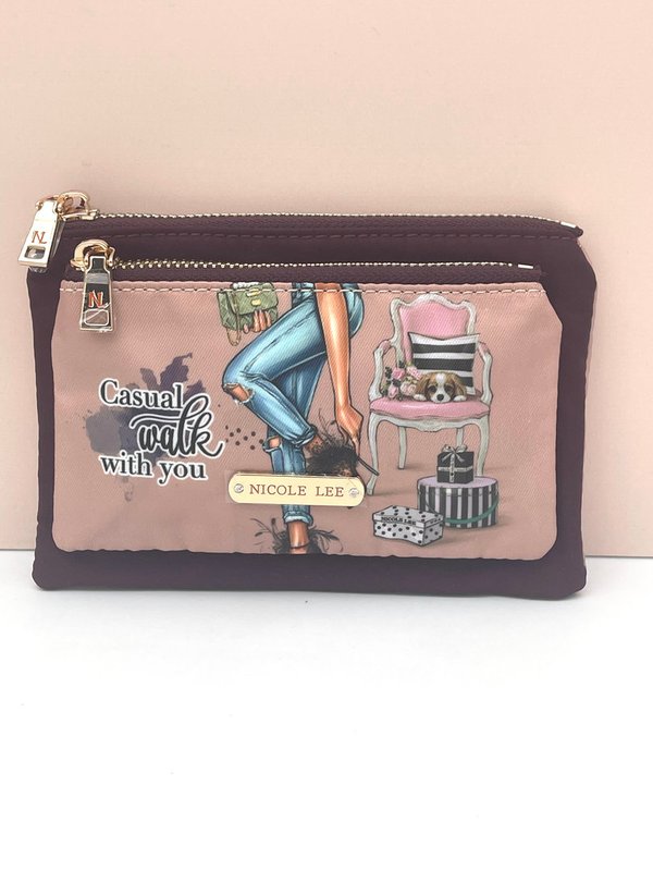 Monedero Doble Nicole Lee Causal Walk