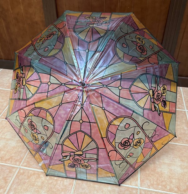 Paraguas Gótico Transparente