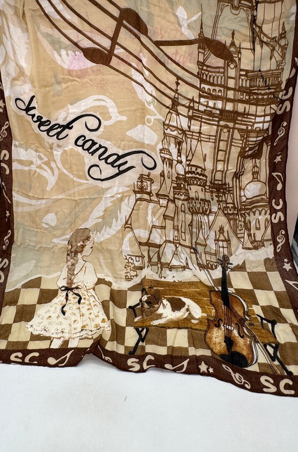 Pañuelo Sweet Candy Marrón