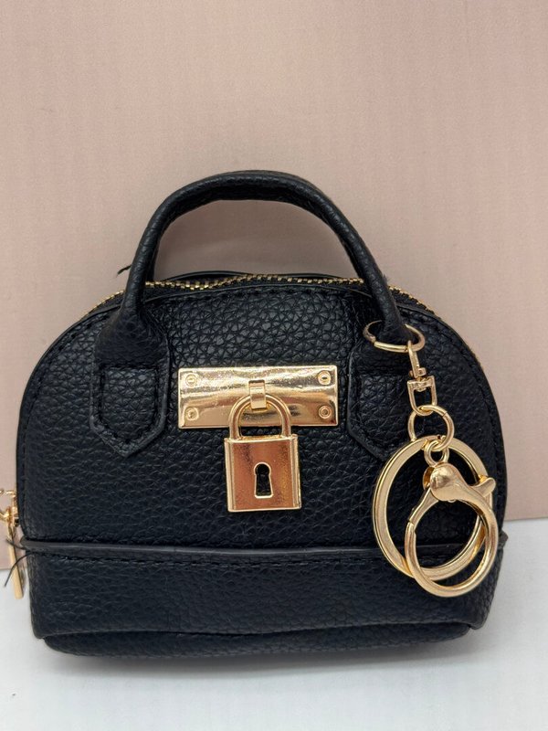 Monedero Negro Candado