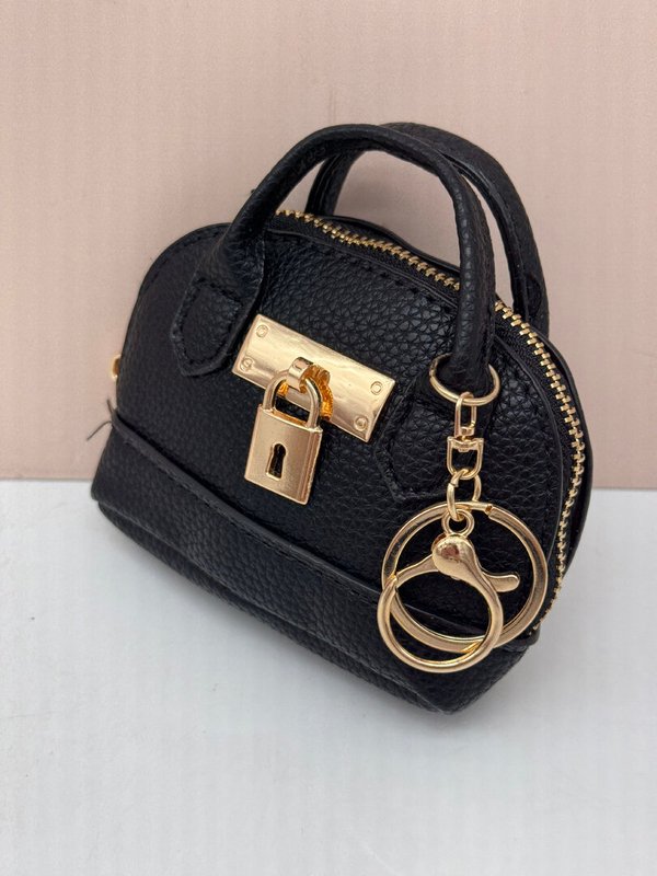 Monedero Negro Candado