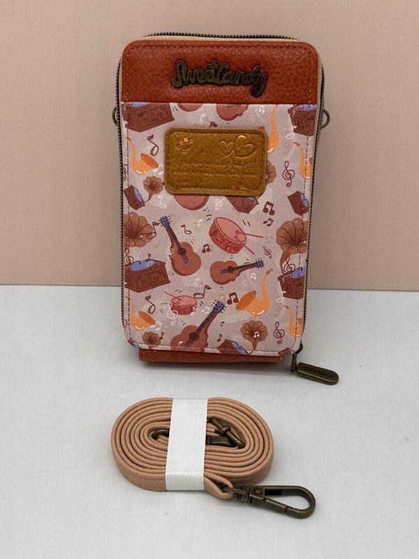 Bolso Cuelga Móvil Sweet Candy Marrón