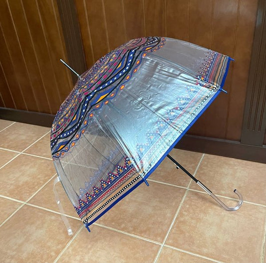 Paraguas Transparente Tipo Seta Colores